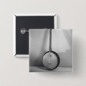 Banjo B&W Button (Vorne & Hinten)