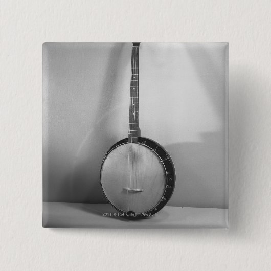 Banjo B&W Button (Vorderseite)