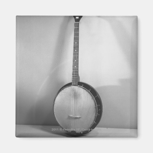 Banjo B&W Magnet (Vorne)