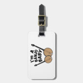 Banjo-Baby Gepäckanhänger (Vorderseite vertikal)