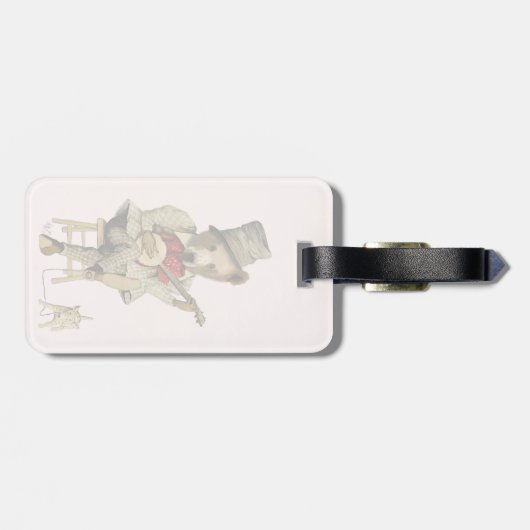 Banjo Bear 3 Gepäckanhänger (Rückseite horizontal)