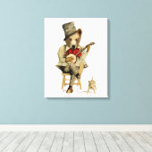 Banjo Bear Leinwanddruck (Insitu (Holzboden))