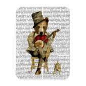 Banjo Bear Magnet (Vertikal)
