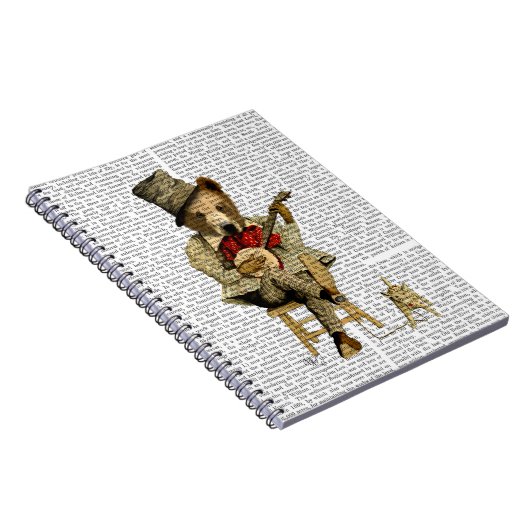 Banjo Bear Notizblock (Rechte Seite)