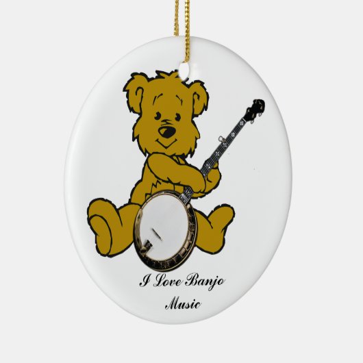 BANJO BEAR ORNAMENT (Rechts)