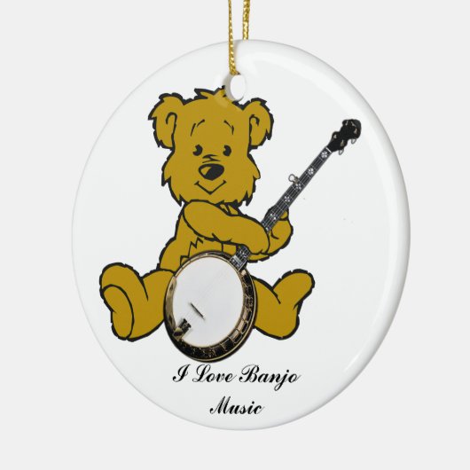 BANJO BEAR ORNAMENT (Links)