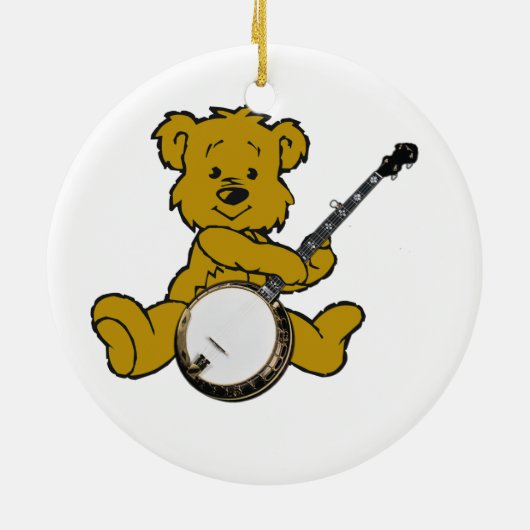 BANJO BEAR ORNAMENT (Hinten)