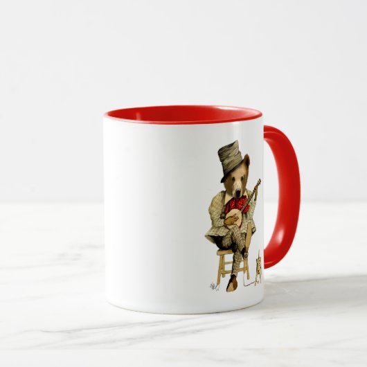 Banjo Bear Tasse (VorderseiteRechts)