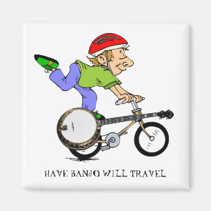 BANJO BIKE-MAGNET MAGNET
