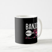 Banjo Bluegrass Banjo Player Kaffeetasse (VorderseiteRechts)