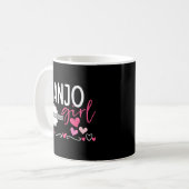 Banjo Bluegrass Banjo Player Kaffeetasse (Vorderseite Links)