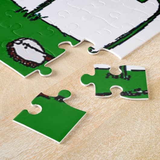 Banjo-Blume Puzzle (Seite)