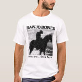 Banjo Bones Americana Done Dark T-Shirt (Vorderseite)