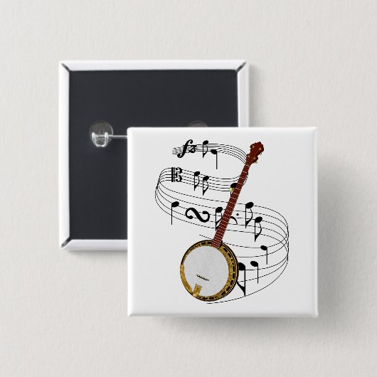 Banjo Button (Vorne & Hinten)