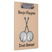 Banjo Clipboard Klemmbrett (Rechts)