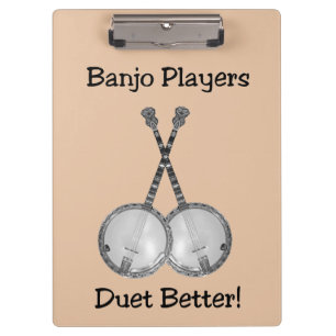 Banjo Clipboard Klemmbrett