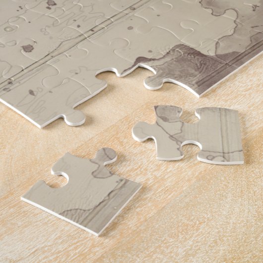 Banjo-Collage-Puzzle Puzzle (Seite)