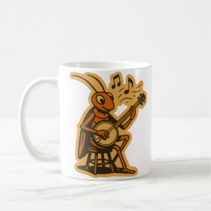 Banjo Cricket Kaffeetasse