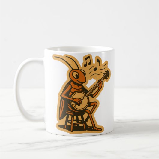 Banjo Cricket Kaffeetasse (Links)