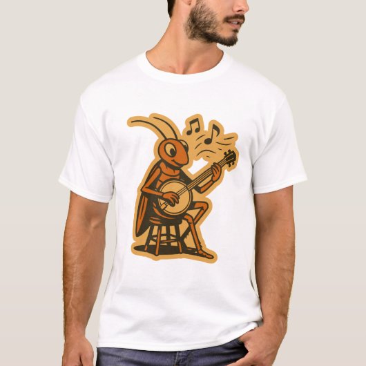 Banjo Cricket T-Shirt (Vorderseite)