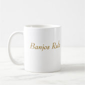 Banjo-Dame, Banjo-Regel Kaffeetasse (Links)