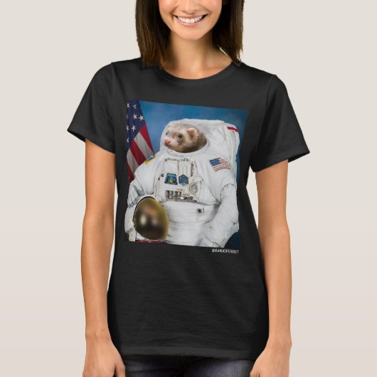 Banjo, das T-Shirt des Astronauten Ferret (Vorderseite)