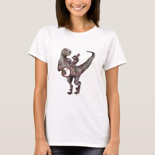 Banjo, das Velociraptor spielt T-Shirt (Vorderseite)
