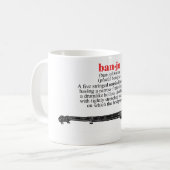 Banjo-Definitions-Tasse Kaffeetasse (Vorderseite Links)
