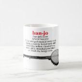 Banjo-Definitions-Tasse Kaffeetasse (Mittel)