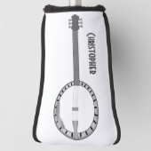 Banjo-Design Golf Headcover (Rotieren 90)