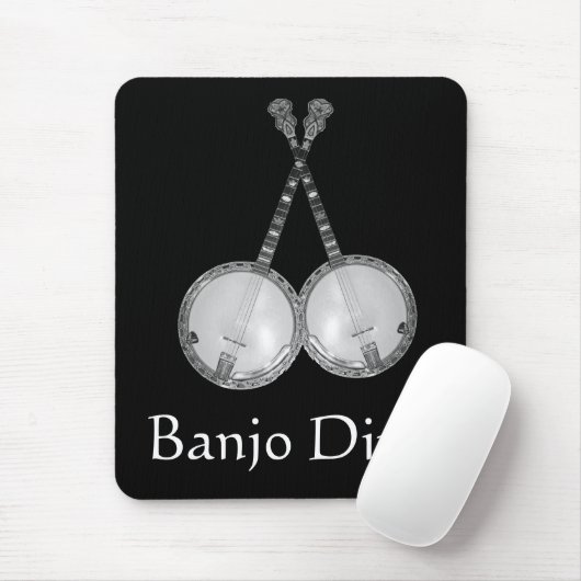Banjo Diva Mousepad (Mit Mouse)