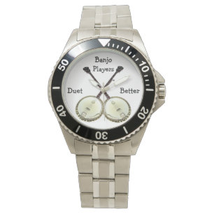 Banjo Duet Stainless Watch Armbanduhr