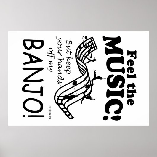 Banjo Feel Musik Poster (Vorne)