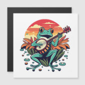 Banjo Frog Magnetkarte (Vorne/Hinten)