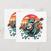 Banjo-Frosch (Vorne/Hinten)