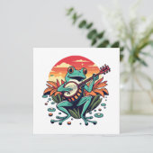 Banjo-Frosch (Stehend Vorderseite)