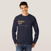 Banjo Girl - Banjo T-Shirt (Vorne ganz)