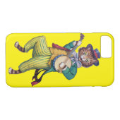 Banjo (Gitarre) Spielerkatze, Louis Wain Case-Mate iPhone Hülle (Rückseite (Horizontal))