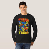 Banjo Guitar Player Folk Yeah T-Shirt (Vorne ganz)
