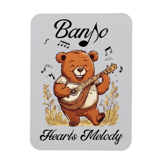 Banjo Heart's Melody Magnet (Vertikal)