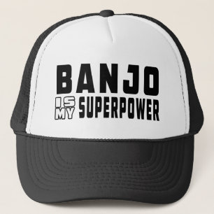Banjo ist meine Supermacht Truckerkappe
