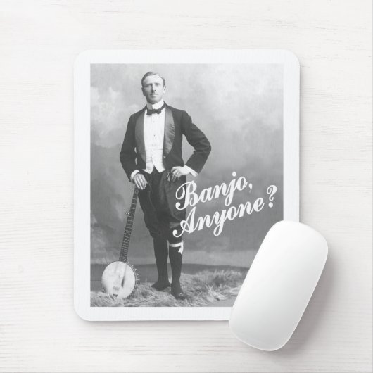Banjo jedermann Mousepad (Mit Mouse)