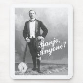 Banjo jedermann Mousepad (Vorne)
