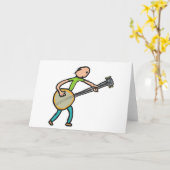 Banjo Karte (Gelbe Blume)