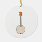 Banjo Keramik Ornament (Vorne)