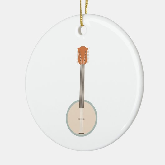 Banjo Keramik Ornament (Links)