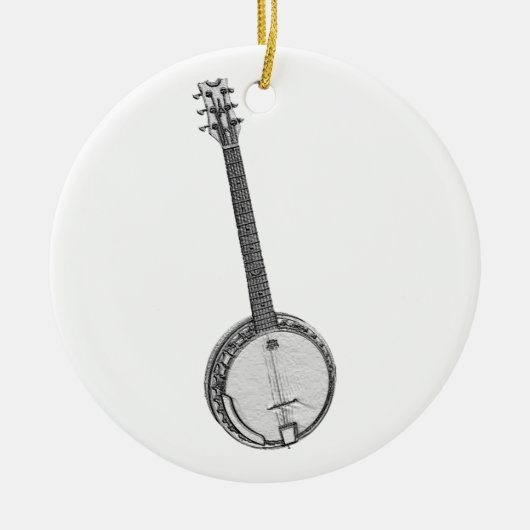 Banjo Keramikornament (Vorne)