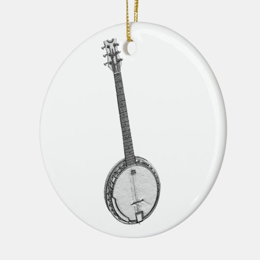 Banjo Keramikornament (Links)