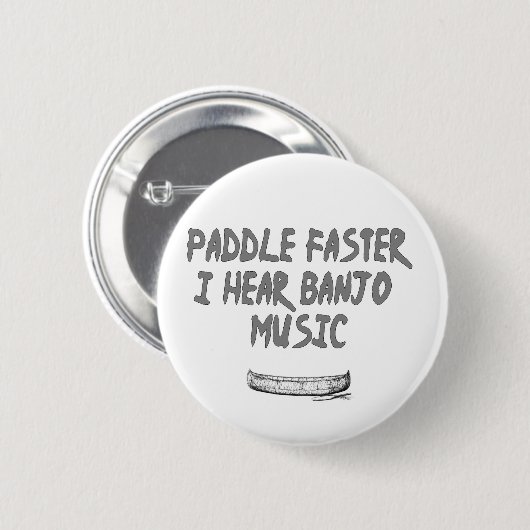 Banjo-Knopf Button (Vorne & Hinten)