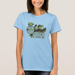 Banjo-Küken-Damen-Baby - Puppe (angepasst) T-Shirt